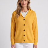 Cardigan En Coton À Boutons Contrastés Pour Femmes