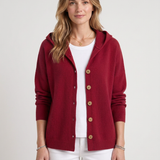 Cardigan Léger À Capuche Et Coupe Fluide Pour Femmes