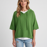 Pull Ample À Capuche Toucher Cachemire Pour Femmes
