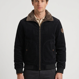 Veste En Velours Côtelé Doublée Pour Hommes