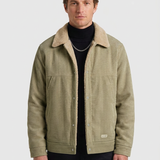 Veste En Velours Côtelé Doublée Sherpa Pour Hommes