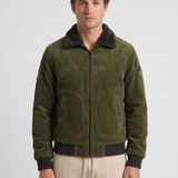 Veste En Velours Côtelé Doublée Pour Hommes