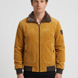 Veste En Velours Côtelé Doublée Pour Hommes