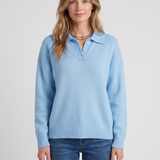 Pull À Col Zippé Et Manches Longues Pour Femmes