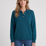 Pull À Col Zippé Et Manches Longues Pour Femmes