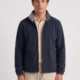 Veste Polaire Zippée À Col Montant Pour Hommes