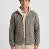 Veste Polaire Zippée À Col Montant Pour Hommes