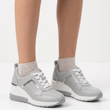 Baskets Compensées Confortables Pour Femmes