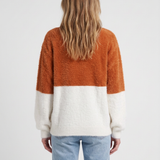 Pull Oversize À Imprimé Chat Pour Femmes