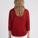 Pull Fluide À Col Drapé Pour Femmes