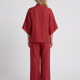 Ensemble Deux Pièces Fluide En Coton Pour Femmes