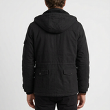 Veste Utilitaire En Coton Doublée Polaire Pour Hommes