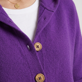 Cardigan Léger À Capuche Et Coupe Fluide Pour Femmes