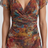 Robe Midi Fluide À Col Halter Pour Femmes