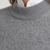 Pull En Laine À Col Montant Pour Femmes