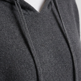 Pull Ample À Capuche Toucher Cachemire Pour Femmes