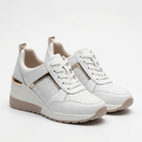 Baskets Compensées Confortables Pour Femmes