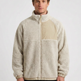 Veste Polaire Zippée À Empiècement Contrastant Pour Hommes