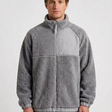 Veste Polaire Zippée À Empiècement Contrastant Pour Hommes