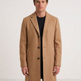 Manteau Classique En Mélange De Laine À Trois Boutons Pour Hommes