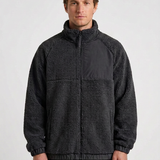 Veste Polaire Zippée À Empiècement Contrastant Pour Hommes