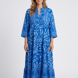 Robe Midi Élégante À Boutons Pour Femmes