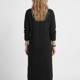 Ensemble Deux Pièces Robe Longue Et Pull En Maille Pour Femmes
