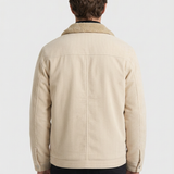 Veste En Velours Côtelé Doublée Sherpa Pour Hommes