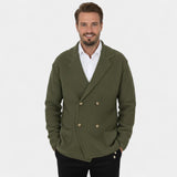 CELVOIR | CARDIGAN HOMME MAILLE CROISÉE COL À REVERS