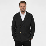 CELVOIR | CARDIGAN HOMME MAILLE CROISÉE COL À REVERS
