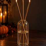 Bougies À Huile Rechargeables En Verre Pour Halloween