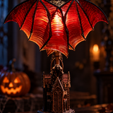 Lampe Gothique Chauve-Souris Pour Halloween
