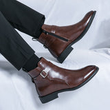 CELVOIR | BOTTINES CHEALSEA EN CUIR POUR HOMME