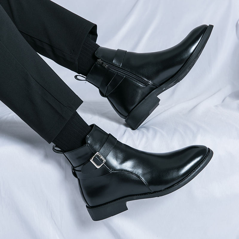 CELVOIR | BOTTINES CHEALSEA EN CUIR POUR HOMME