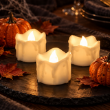 Mini Bougies LED Sans Flamme Pour Halloween