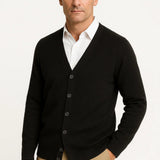 CELVOIR | CARDIGAN COL EN V EN MAILLE POUR HOMME