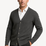 CELVOIR | CARDIGAN COL EN V EN MAILLE POUR HOMME