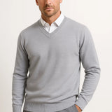 CELVOIR | PULL COL EN V SLIM FIT POUR HOMME