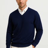 CELVOIR | PULL COL EN V SLIM FIT POUR HOMME