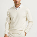 CELVOIR | PULL COL EN V SLIM FIT POUR HOMME
