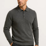 CELVOIR | PULL COL POLO EN MAILLE POUR HOMME