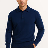 CELVOIR | PULL COL POLO EN MAILLE POUR HOMME