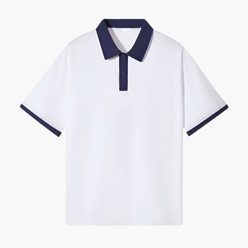 Celvoir | Polo Avec Col Contrasté Pour Hommes