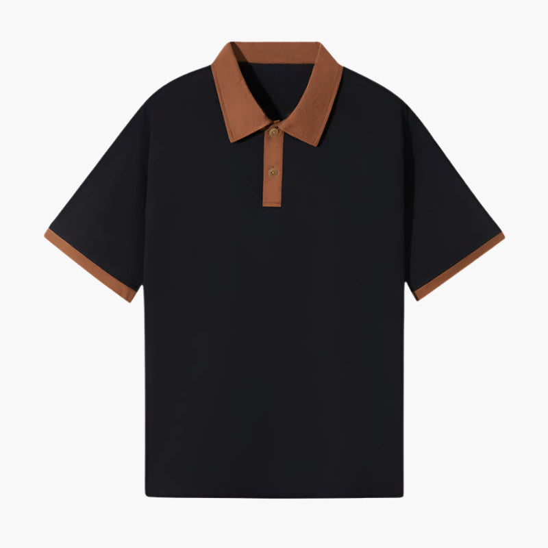 Celvoir | Polo Avec Col Contrasté Pour Hommes