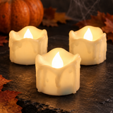 Mini Bougies LED Sans Flamme Pour Halloween