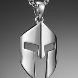 Collier À Pendentif Casque Spartiate