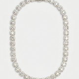 Collier Tennis Cluster 10 Mm