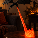 Veilleuse Dragon Cracheur De Feu Pour Halloween