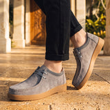 Celvoir | Mocassins En Cuir Avec Coutures Apparentes Pour Hommes