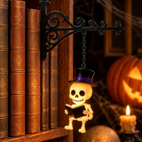 Lampe De Bibliothèque Halloween À Fantômes Et Lanternes